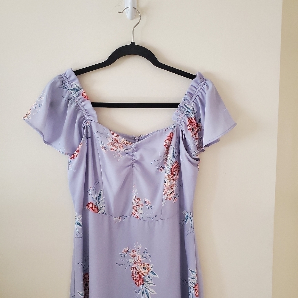 Socialite Off the Shoulder Maxi Dress NWT - Picture 6 of 15